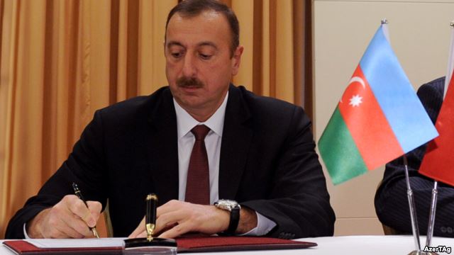 Azerbaijani president approves country